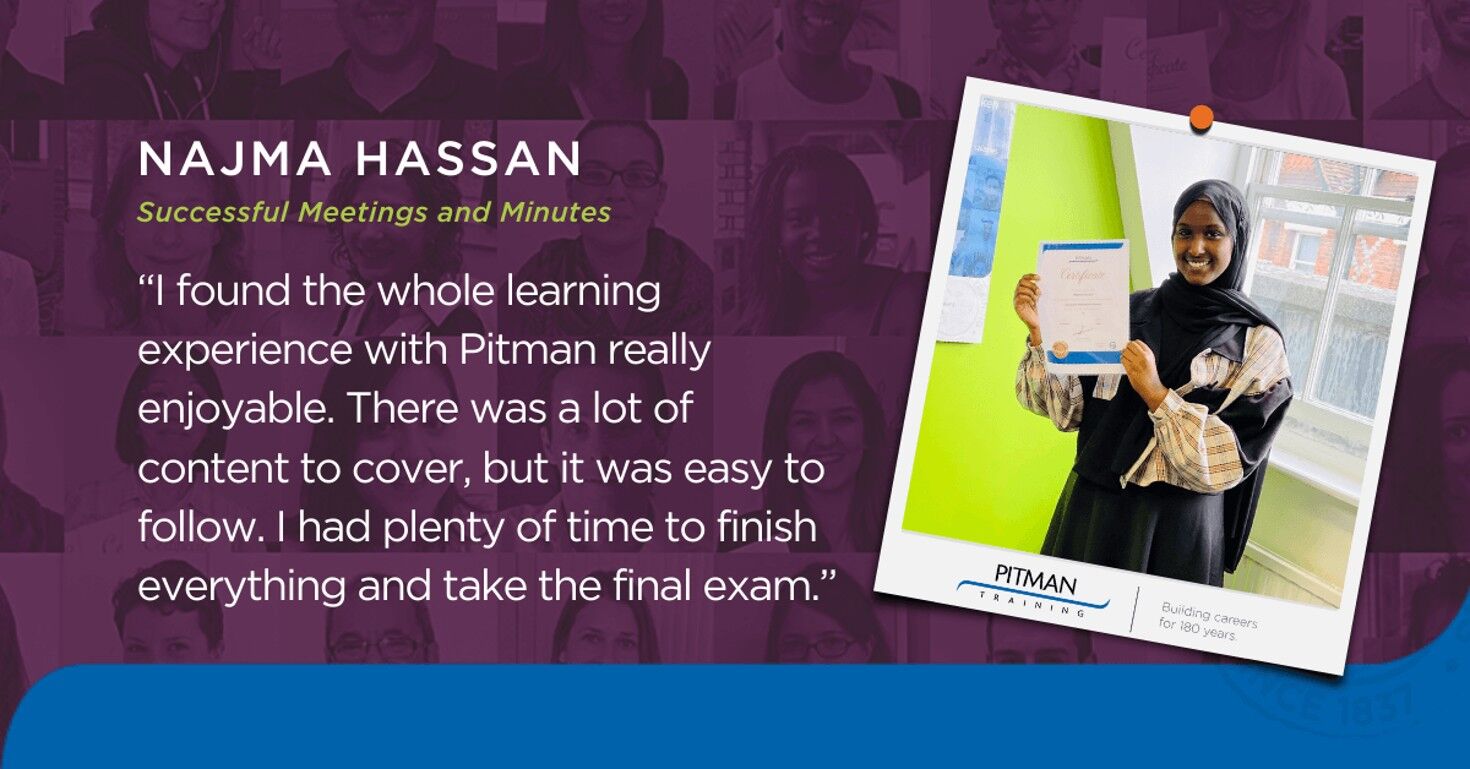 Najma Hassan, Successful Meetings and Minutes Najma Hassan, Successful Meetings and Minutes